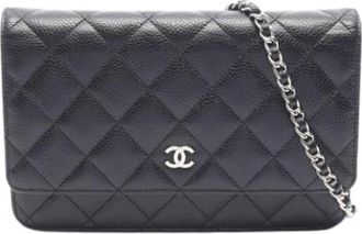 Chanel Pre-owned Vintage Shoulder Bag - Dames - Vintage Schoudertas - Zwart - ONE Size - Vintage