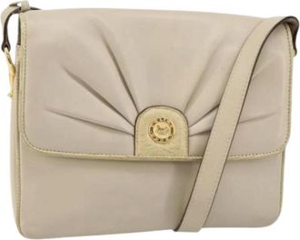 Celine Pre-owned Cross Body Bags, female, Beige, Size: ONE SIZE Pre-owned Vintage Cross Body Bag