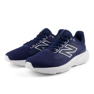 New Balance Laufschuh NEW BALANCE 413V3, Herren, Gr. 41,5, weiss (nb navy, wei&szlig;, vintage indigo), Textil, Schuhe Laufschuh