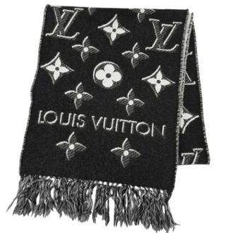 Louis Vuitton Pre-owned Stole - Heren - Pre-owned - Zwart - Maat: ONE Size Zijde