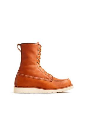 Red Wing Shoes 8-inch Classic Moc Legacy Leather Boot in Oro Legacy at Nordstrom, Size 7.5