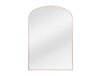 Vente-Unique Gran espejo arco de aluminio - An. 118 x Alt. 170 cm - Dorado - SONAVA