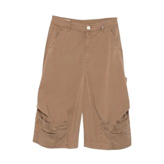 High Long Shorts - - Shorts - Donna - Marrone - M