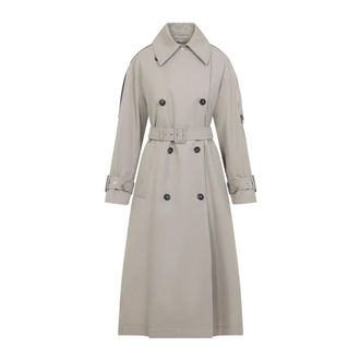 Sportmax Sportmax, Trench Coats, female, Beige, Size: M Gocce Trench