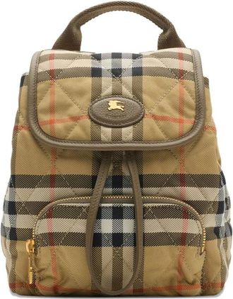 Burberry Quilted-design Mini Backpack