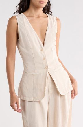 Young Fabulous & Broke Loa Vest in Seasalt Pigment at Nordstrom Rack, Size X-Small