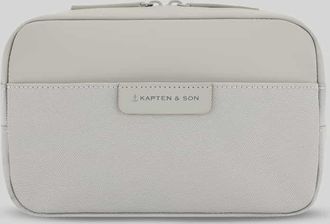 Kapten & Son Bauchtasche mit wasserfestem Rei&szlig;verschluss Modell BERGEN PRO CROSSBODY in Hellgrau, Gr&ouml;&szlig;e 1