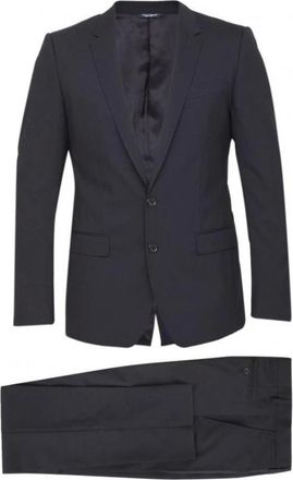 Dolce & Gabbana Traje Cl&aacute;sico de Dos Botones - Suits - Hombre - Negro - XL