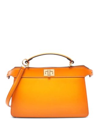 Fendi 2010s Peekaboo ISeeU two-way handbag - Orange