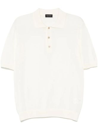 Tagliatore knitted polo shirt - men - Cotton - 52 - Neutrals
