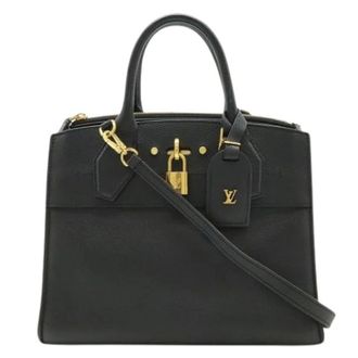 Louis Vuitton Pre-owned Handbags, female, Black, Size: ONE SIZE Pre-owned Vintage Shoulder Bag