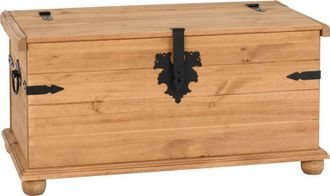 Seconique CORONA SINGLE STORAGE CHEST - DISTRESSED WAXED PINE - SECONIQUE | TJ Hughes