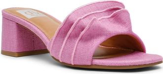 Dolce Vita Linnen Slide Sandal in Pink at Nordstrom Rack, Size 5.5