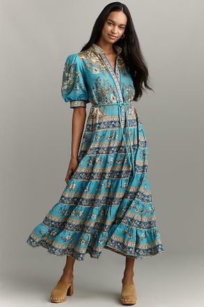 Alemais Cassie Tiered Midi Dress