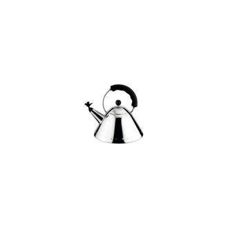 Alessi 9093 Hervidor De Acero Inoxidable Negro 2 Litros Dise&ntilde;o