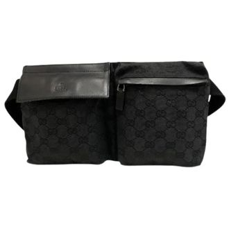 Gucci Pre-owned Sling Bag - unisex - Gucci Vintage - Vintage Belt Bags - Black - ONE SIZE - Pre-owned