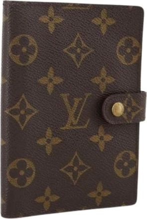 Louis Vuitton Pre-owned Accessories, female, Brown, Size: ONE SIZE Pre-owned Day Planner Cover