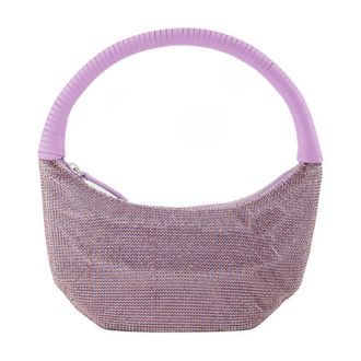 Staud Pepper Crystal Hobo Bag Staud Lilac Strass