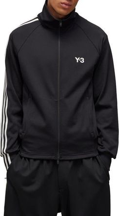 Yohji Yamamoto 3-Stripe Track Jacket in Black at Nordstrom, Size Small