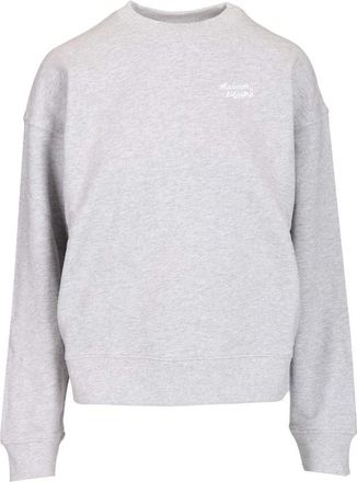 Maison Kitsun&eacute; Sweatshirts & Hoodies - Dames - Sweatshirts - Grijs - XS - Katoen - Hoodies & sweatvesten