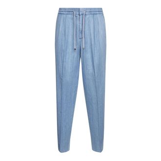 Brunello Cucinelli Uomo, Pantaloni, Blu, XL, new