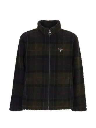 Barbour Tartan Fleece Zip Through