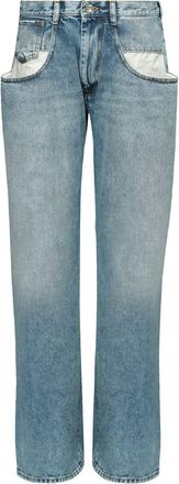 Maison Margiela Relaxed Fit Jeans With Contrasted Pockets Clothing