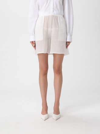 Toteme Shorts TOTEME Woman color White