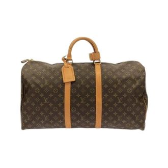 Louis Vuitton Pre-owned Monogram Boston Bag - unisex - Louis Vuitton Vintage - Vintage Weekend Bags - Brown - ONE SIZE - Pre-owned