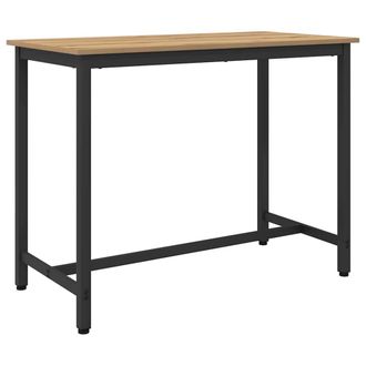vidaXL Mesa Roble Artesanal 100 X 50 X 76,5 Cm Vidaxl