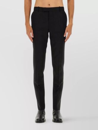 Alexander McQueen tailored slim fit trousers pockets