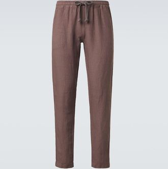 Fedeli Linen straight pants
