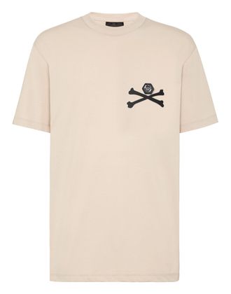 Philipp Plein Jersey T-shirt Round Neck SS Skeleton