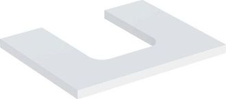 Keramag Keramag - Placa De Lavabo Geberit One, Recortable En El Centro, Para Lavabo