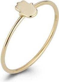 Ember Fine Jewelry 14K Gold Hamsa Ring at Nordstrom Rack, Size 6