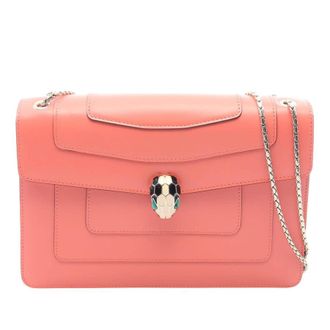 Bulgari Pre-owned Bvlgari Calfskin Serpenti Forever Crossbody Ladies LRQIYDFLSKTT2LM2