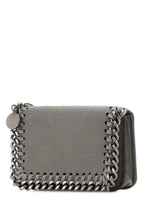 Stella McCartney 7p0067w9132 1220 Lightgrey Polyester Portafogli Wallet