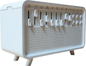 OEM Dispositivo De Aromaterapia Y Humidificador De Aire Con Ruido Blanco (8 Niveles De Ruido Blanco Ajustables), Luz Nocturna, Altavoz Bluetooth
