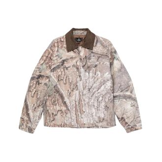 Represent Realtree Camo Trucker Jacket - Heren - Zomerjassen - Veelkleurig - XL - Katoen - Jassen
