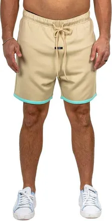 Maceoo Marthyr Performance Shorts in Brown at Nordstrom, Size Xx-Large