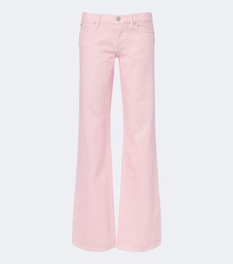 Frame Denim Gray wide-leg jeans