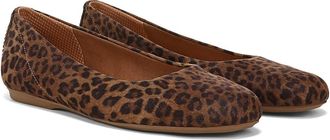 Dr. Scholls Wexley Womens Slide Shoes Brown/Black Leopard : 6.5 M, Leather/Microfiber