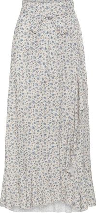 Americandreams Milly Wrap Skirt Long - Dames - Maxi Rokken - Veelkleurig - XS - Rokken
