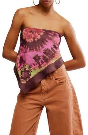 Free People Better Than That Strapless Top in Night Combo at Nordstrom Rack, Size X-Large