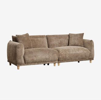 Sklum Sklum - Sof&aacute; De 3 Plazas En Boucl&eacute; Eracli