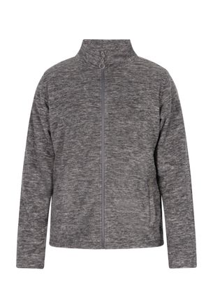 Dreimaster Dreimaster Fleece jas Heren grijs melange