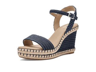Mia MLE-Milazzo Womens Wedge Shoes Navy : 6.5 M, Synthetic