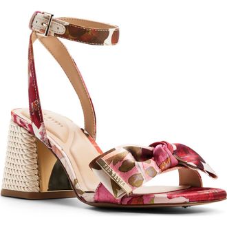 Ted Baker Giana Ankle Strap Block Heel Sandal in Other Pink at Nordstrom Rack, Size 9.5