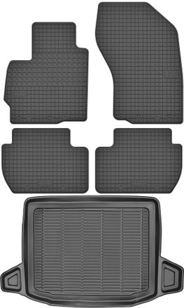OEM Juego De Alfombrillas De Goma Para Coche Y Alfombrilla Para Maletero Para Mitsubishi Asx Crossover A Partir De 2010