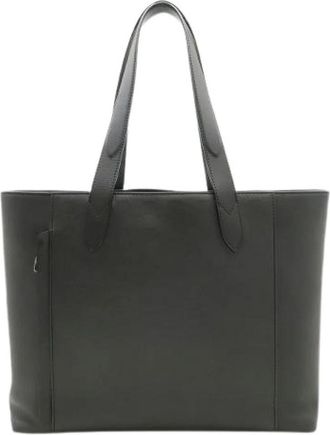 Louis Vuitton Pre-owned Cabas Voyage Damier Infini 2way tote bag - Dames - Vintage Shopper - Zwart - ONE Size - Leer - Vintage